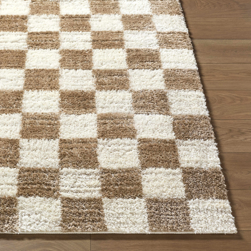Belita Cream Ultra Luxe High Pile Machine Woven Shag Rug