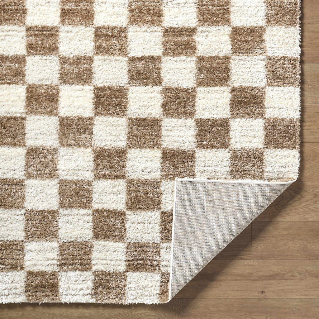 Belita Cream Ultra Luxe High Pile Machine Woven Shag Rug