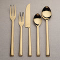Aurelia Diana PVD Tarnish Resistant Flatware 5 Piece Set