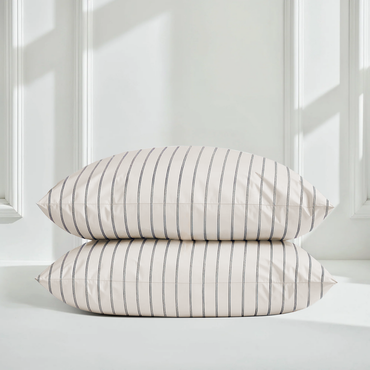Aria Home Long Staple Australian Sateen Pillowcase Set White