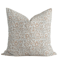 Milena Signature Artisan Block Printed Floral Pillow Cover