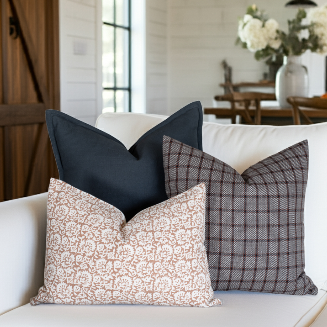 Paloma Handwoven Pillow In Exclusive Brown Weave For Home