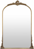 Cordovado Gold Iron Accent Mirror With Warm Traditional Frame