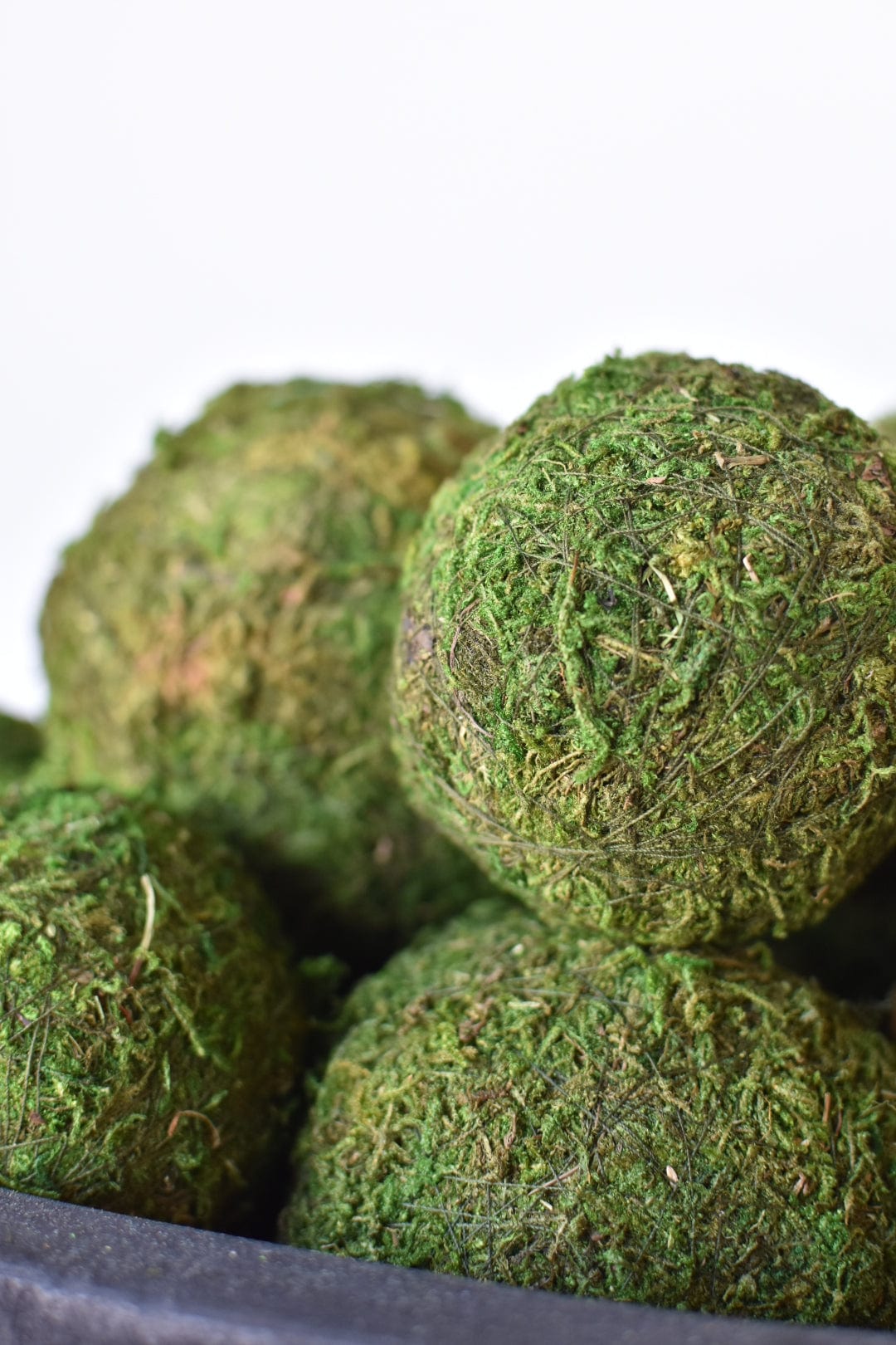 Aether Botanics Preserved Moss Balls Set Of Six Three Inch