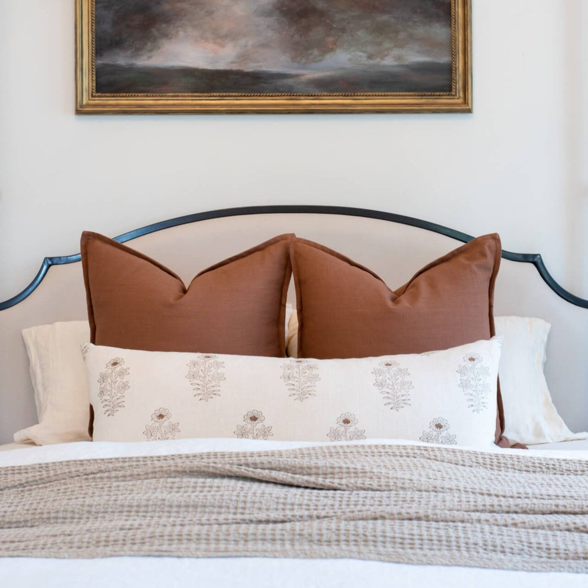 Gávea Private Reserve Cotton Pillow Cover Terracotta