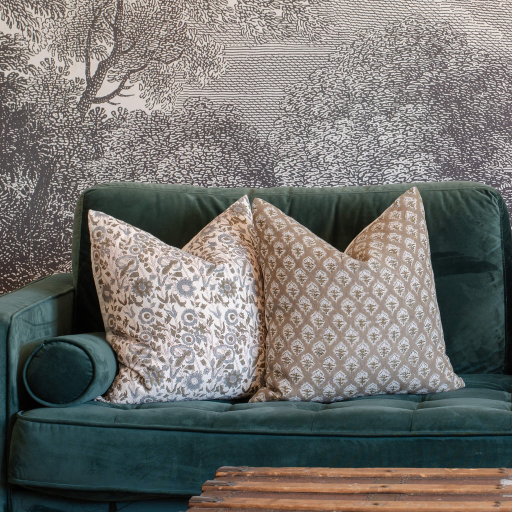 Rhea Artisan Linen Pillow Cover Exclusive Collection