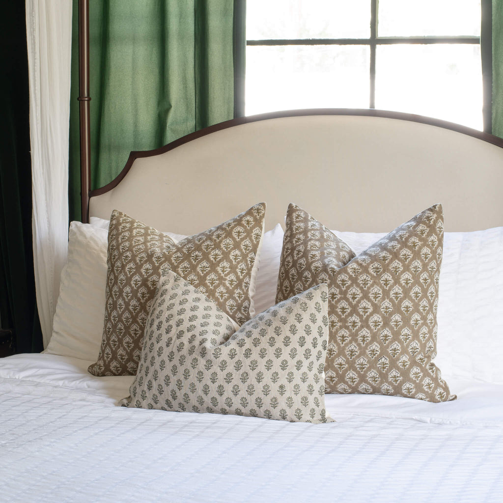 Rhea Artisan Linen Pillow Cover Exclusive Collection