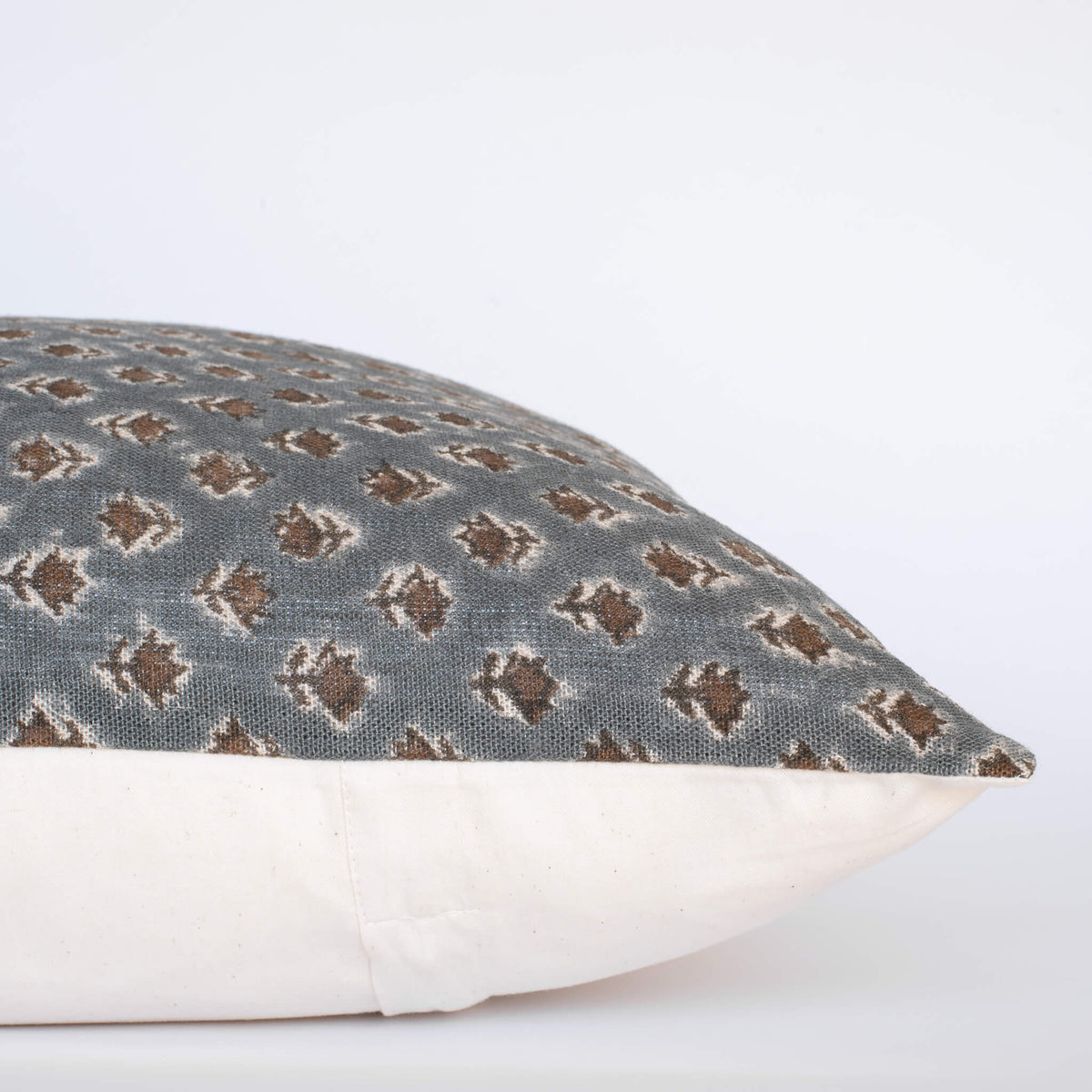 Limited Edition Aster Linen Pillow Cover With Florals
