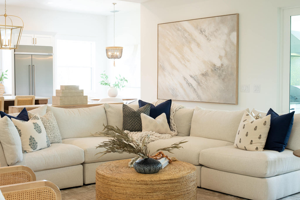 Noa Textured Cotton Pillow Cover Curated Collection