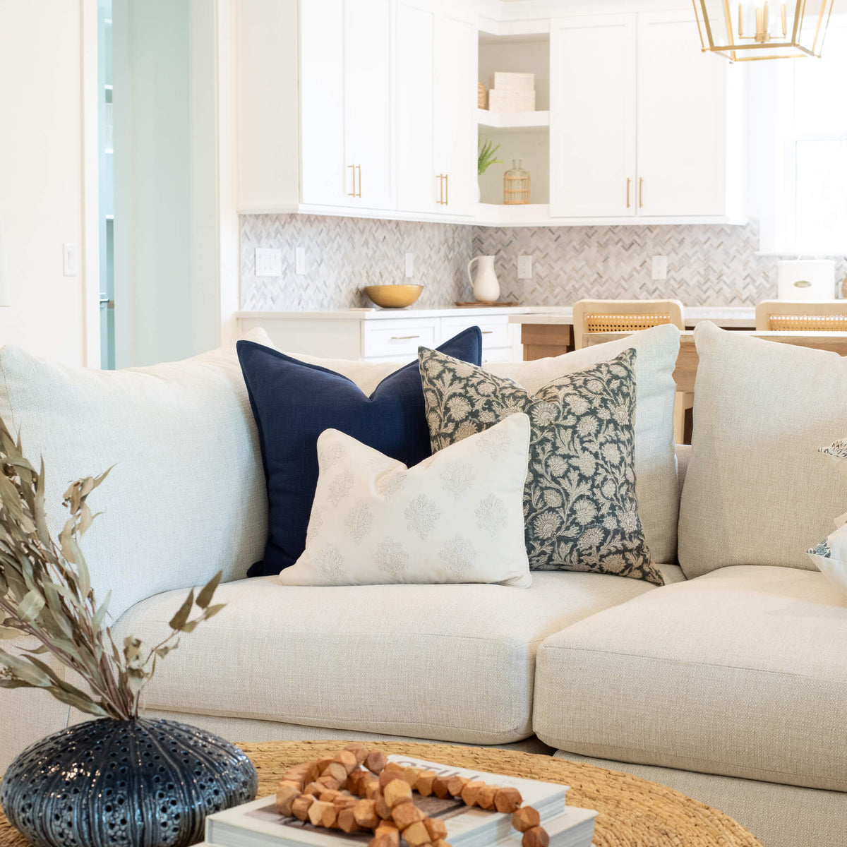 Noa Textured Cotton Pillow Cover Curated Collection
