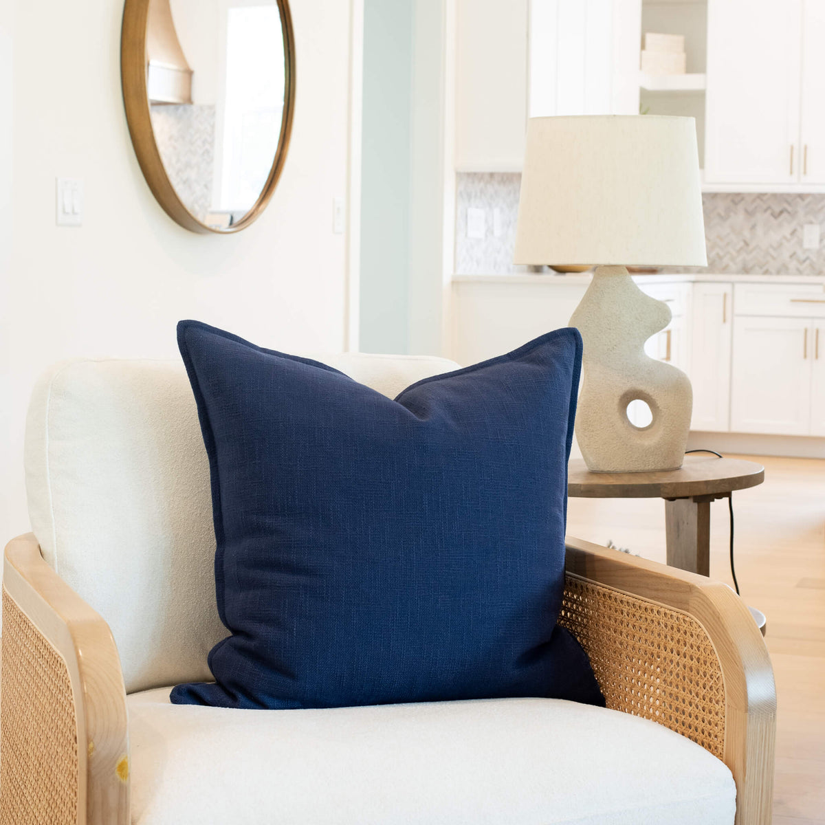 Noa Textured Cotton Pillow Cover Curated Collection