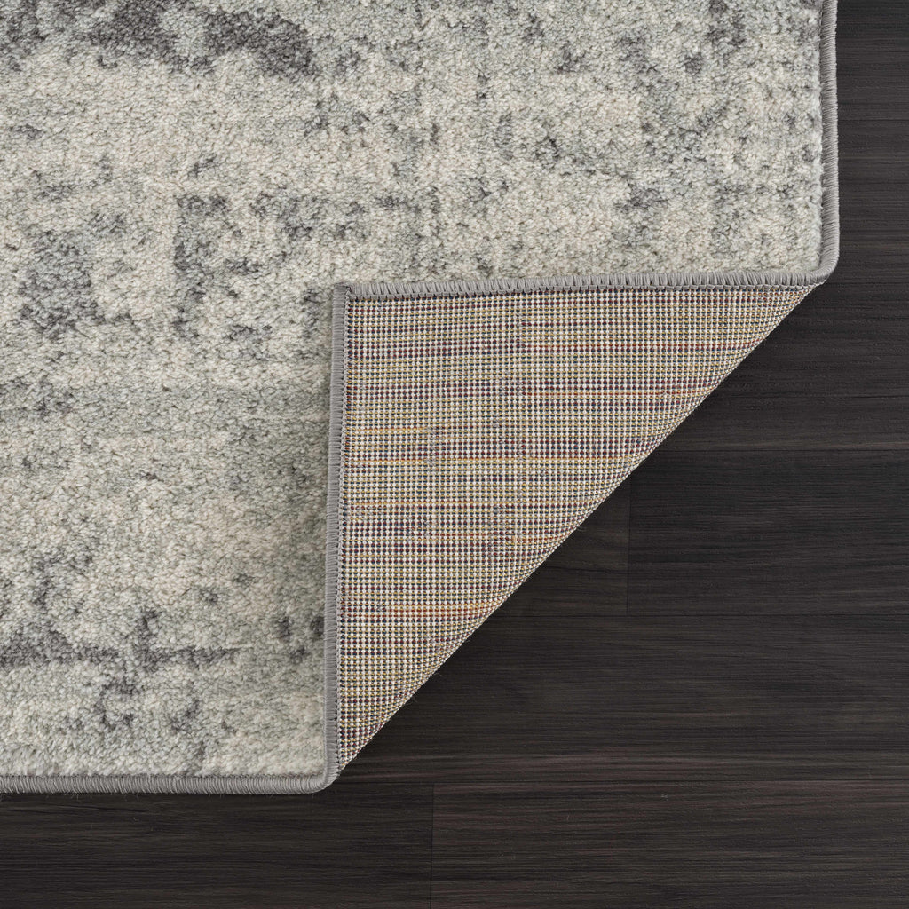 Lumina Rachel Area Rug Traditional Charcoal Gray Machine Woven