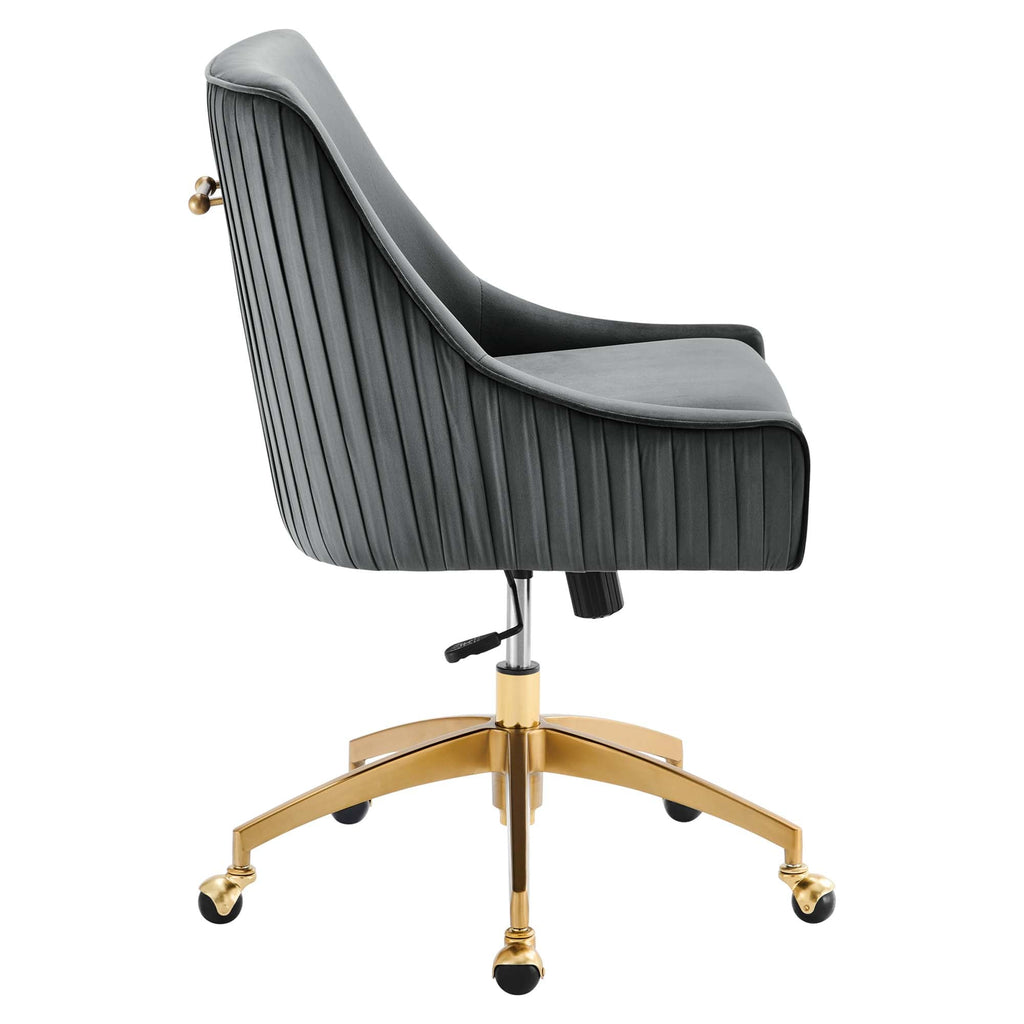 Modway Discern Performance Velvet Modern Office Chair