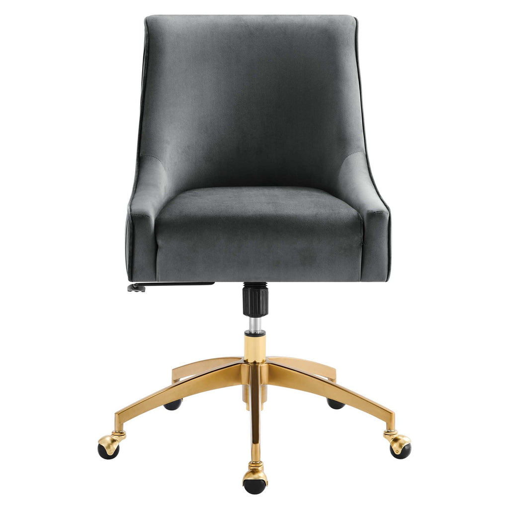 Modway Discern Performance Velvet Modern Office Chair