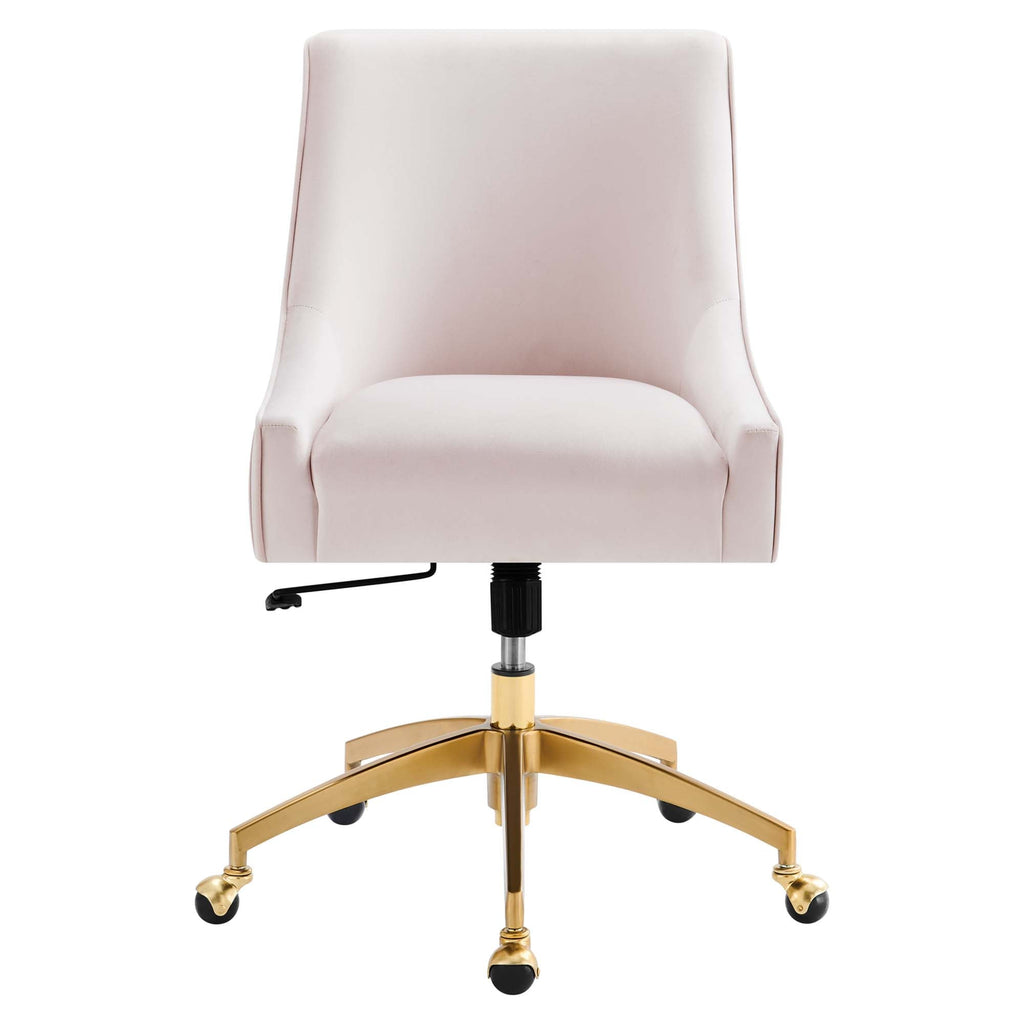 Modway Discern Performance Velvet Modern Office Chair
