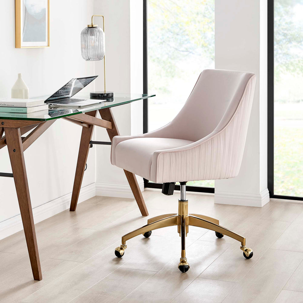 Modway Discern Performance Velvet Modern Office Chair