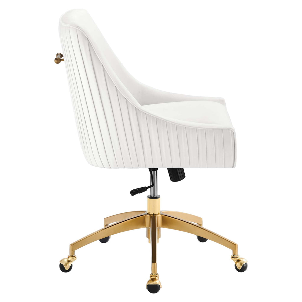 Modway Discern Performance Velvet Modern Office Chair