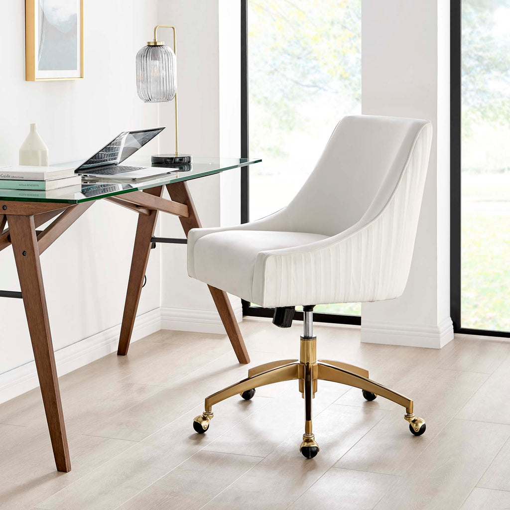 Modway Discern Performance Velvet Modern Office Chair