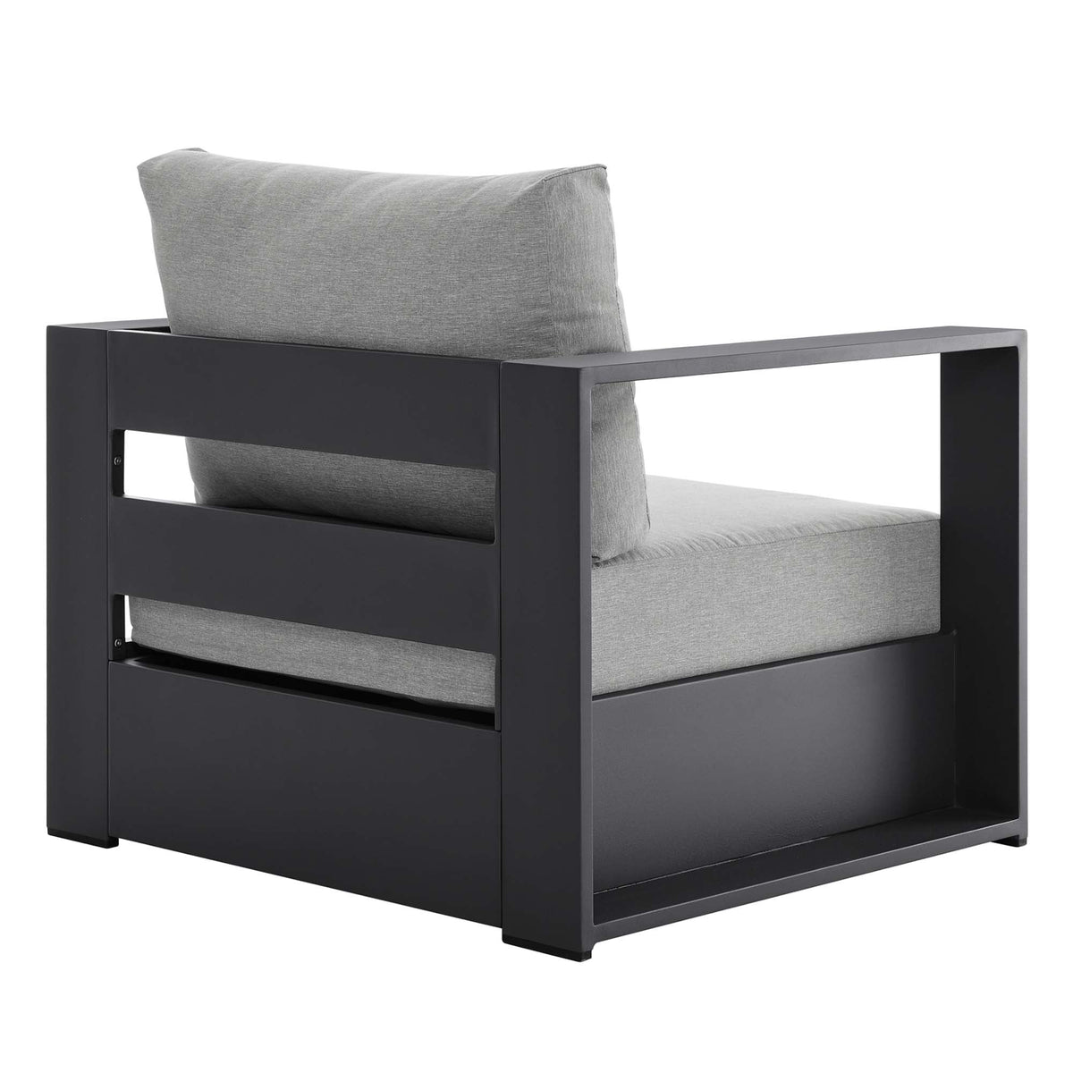 Modway Tahoe Outdoor Aluminum Armchair Weather Resistant Design