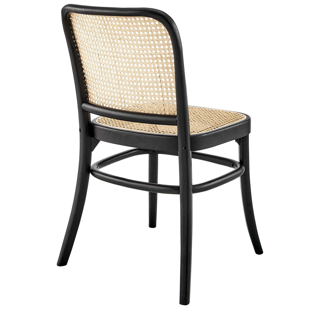 Modway Winona Woven Rattan Dining Side Chair Set Of 2