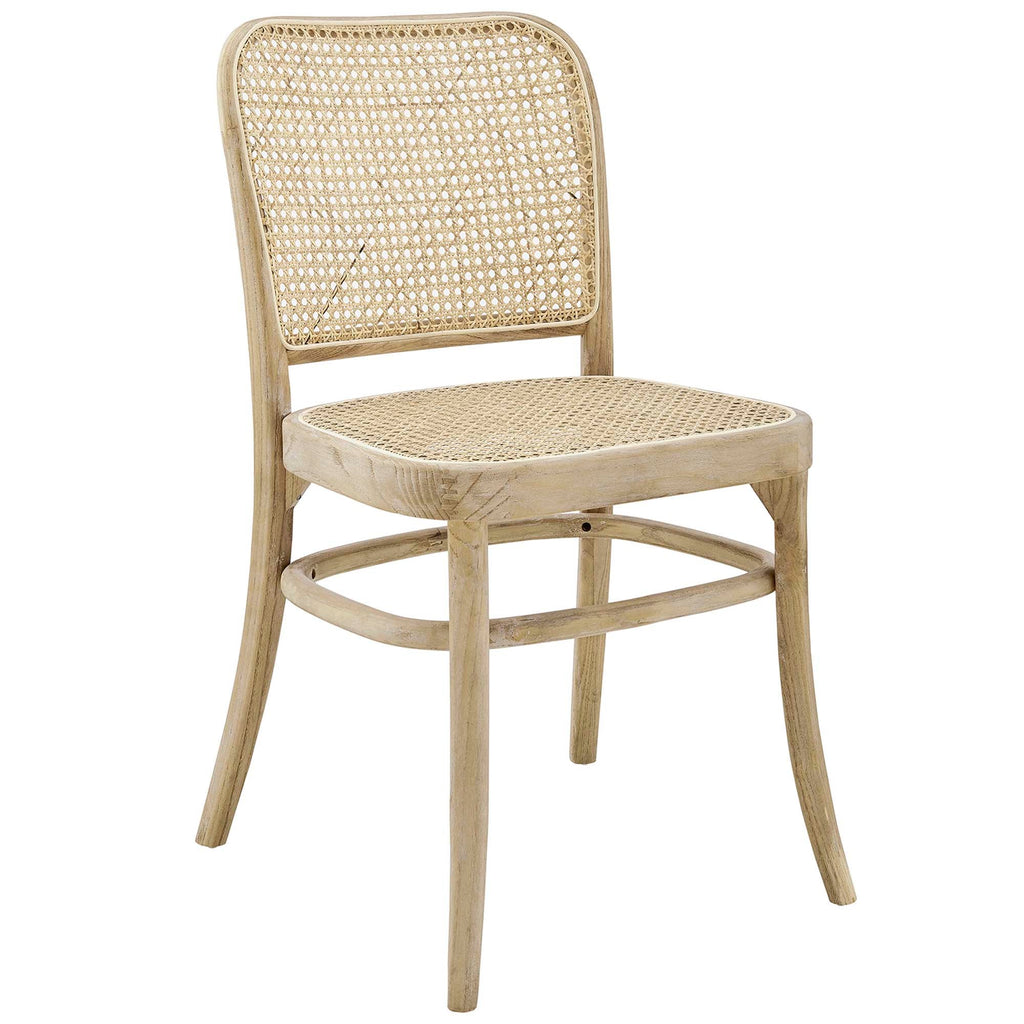 Modway Winona Woven Rattan Dining Side Chair Set Of 2