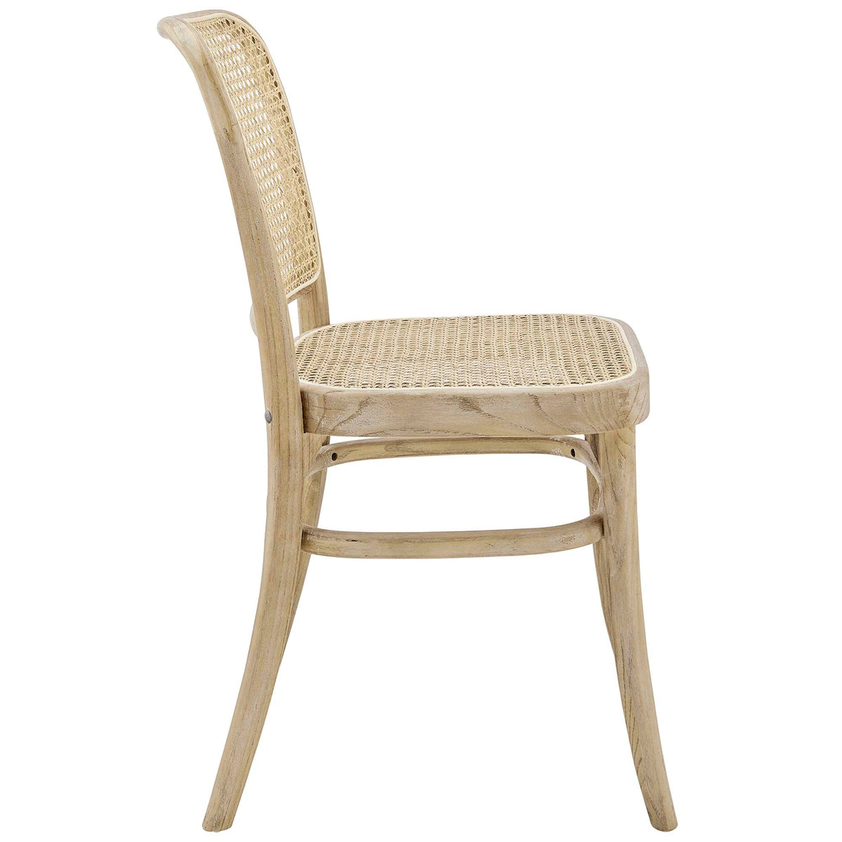 Modway Winona Woven Rattan Dining Side Chair Set Of 2