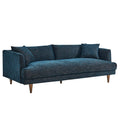 Modway Zoya Down Filled Overstuffed Sofa With Deep Seating
