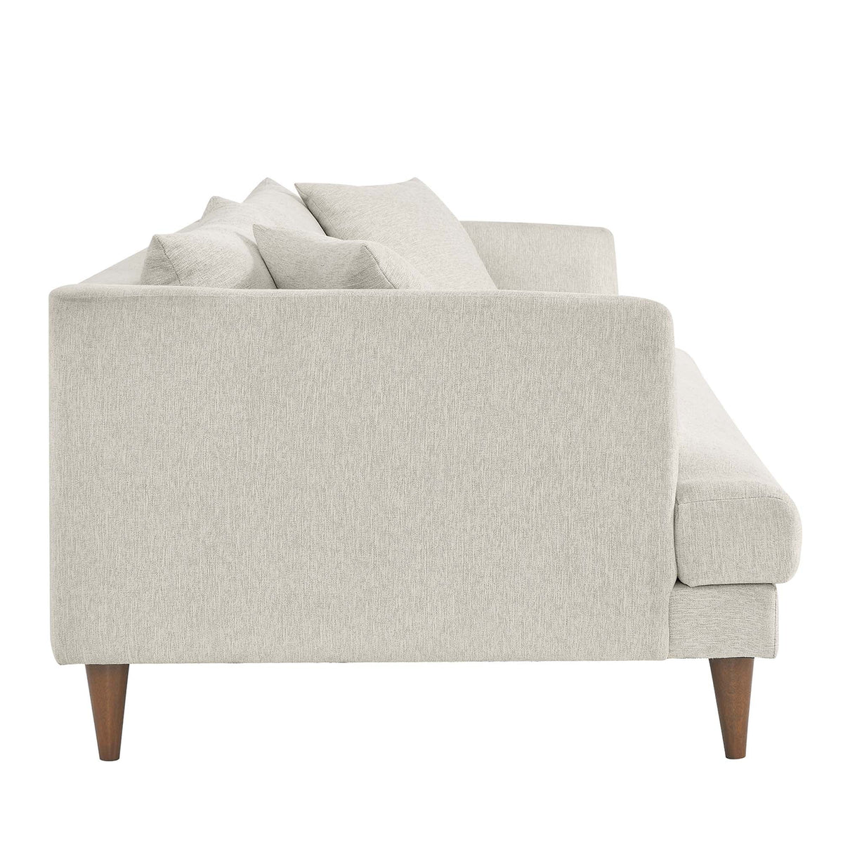 Modway Zoya Down Filled Overstuffed Sofa With Deep Seating