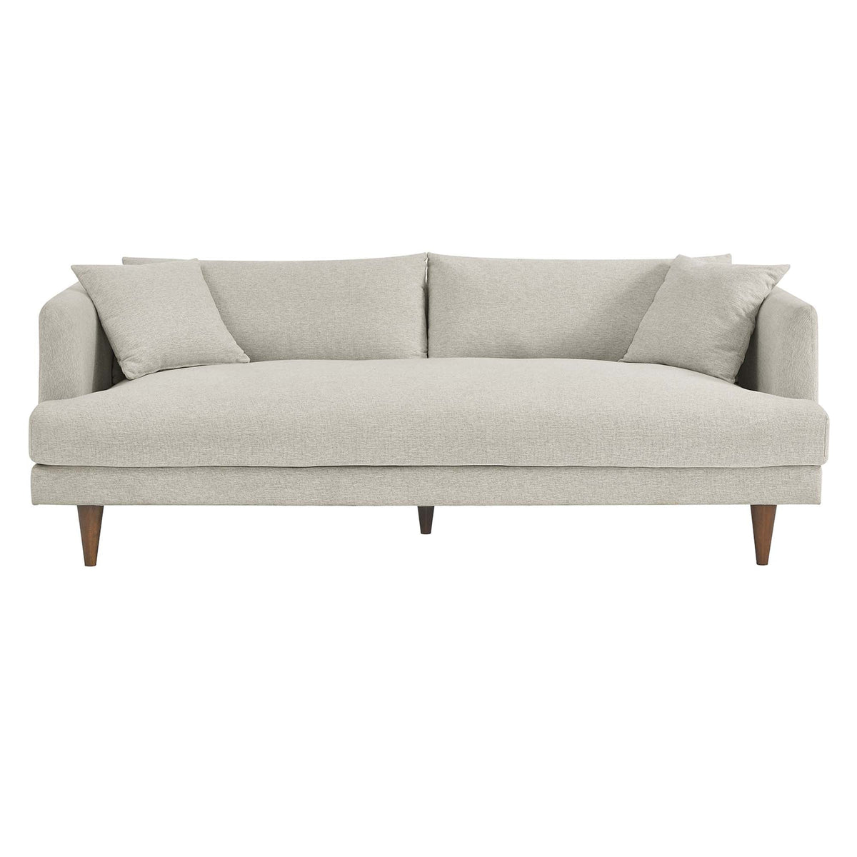 Modway Zoya Down Filled Overstuffed Sofa With Deep Seating