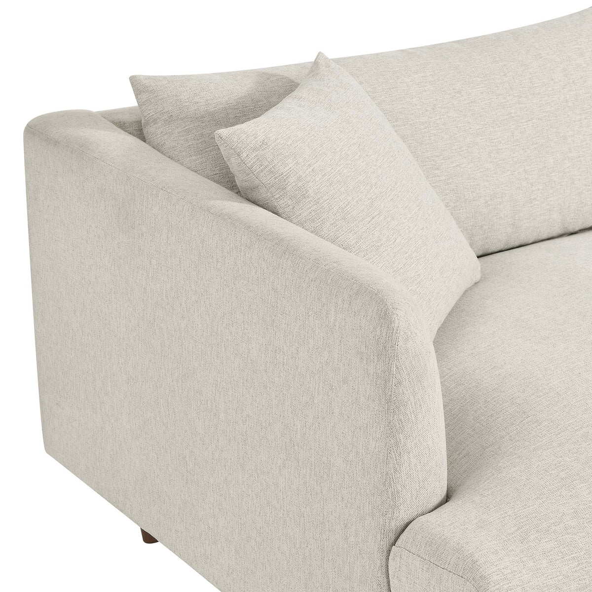 Modway Zoya Down Filled Overstuffed Sofa With Deep Seating