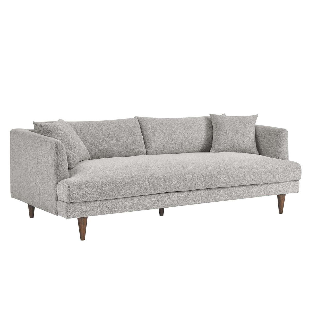 Modway Zoya Down Filled Overstuffed Sofa With Deep Seating