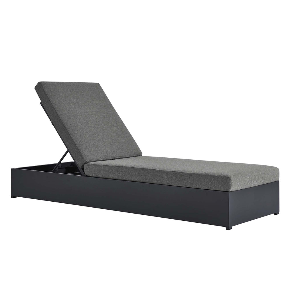 Modway Tahoe Outdoor Powder Coated Aluminum Chaise Lounge