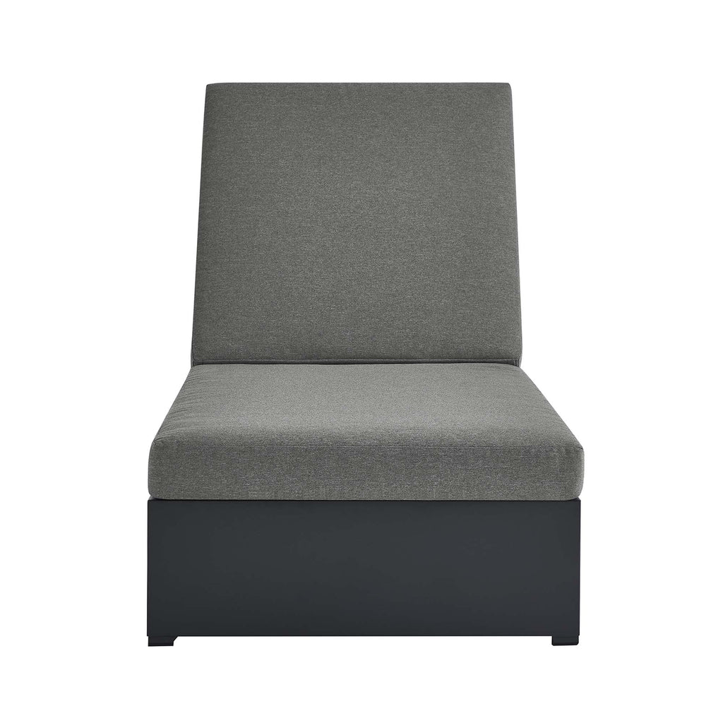 Modway Tahoe Outdoor Powder Coated Aluminum Chaise Lounge