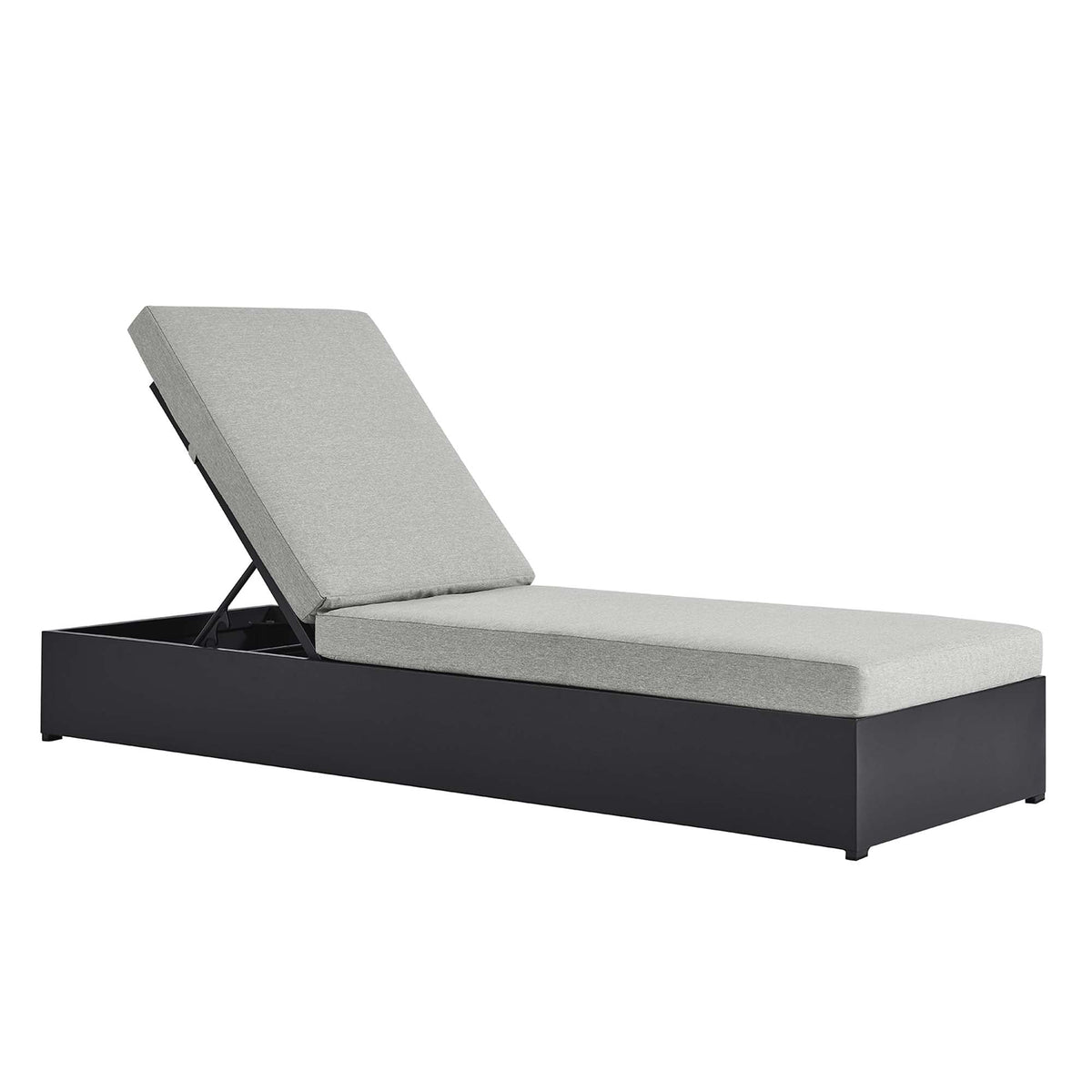 Modway Tahoe Outdoor Powder Coated Aluminum Chaise Lounge