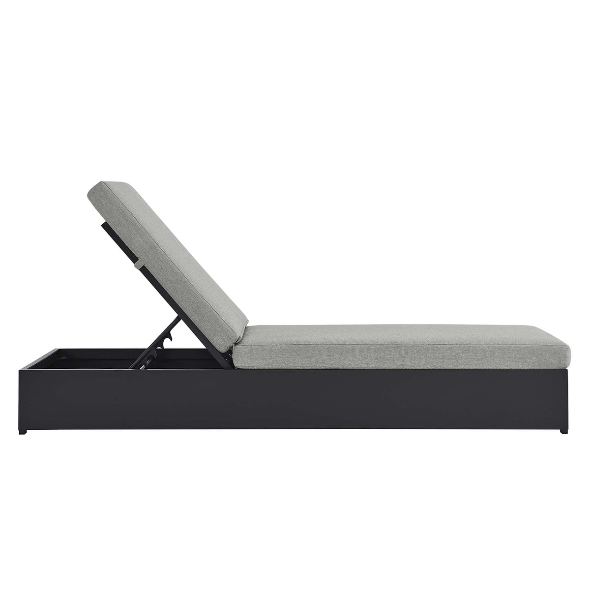 Modway Tahoe Outdoor Powder Coated Aluminum Chaise Lounge