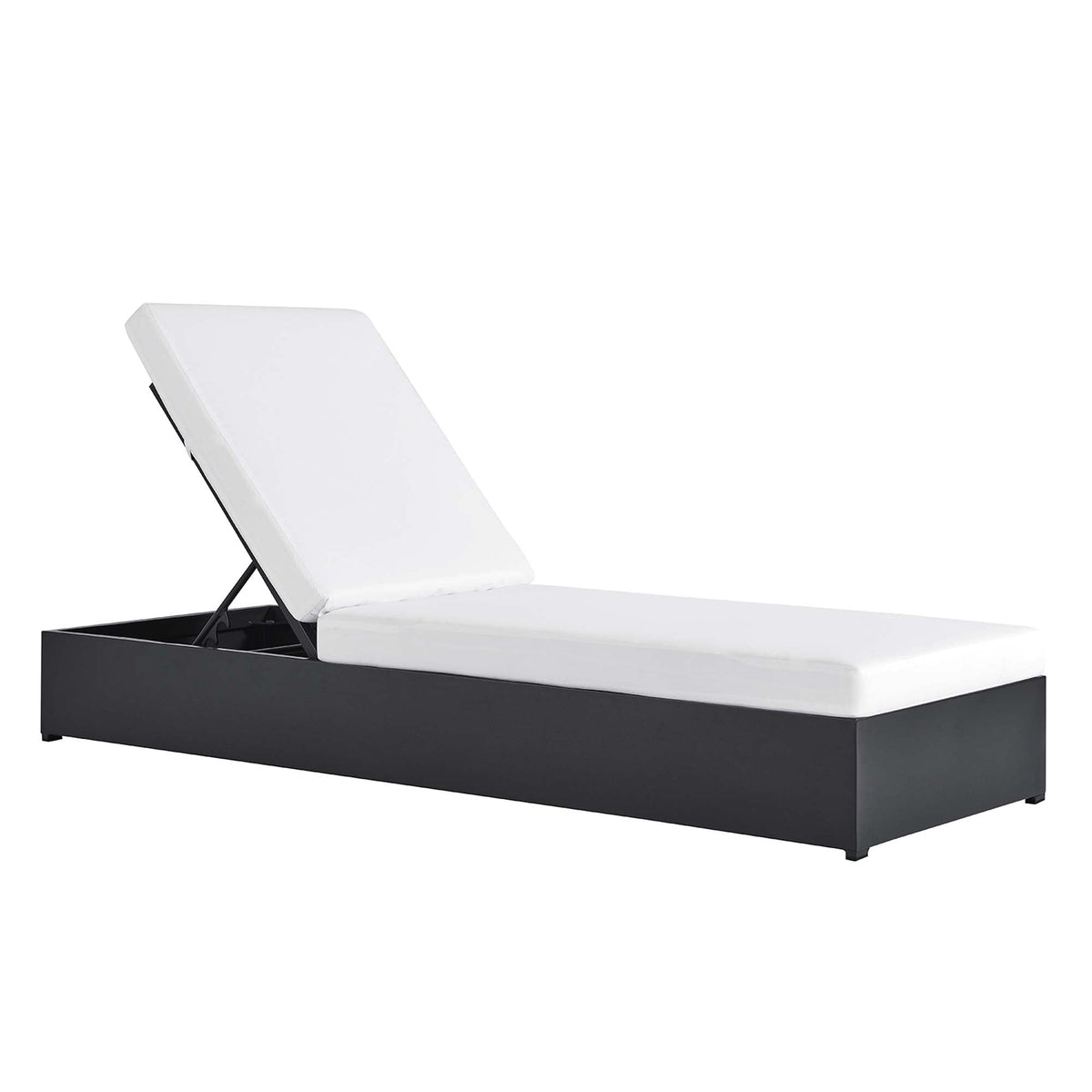 Modway Tahoe Outdoor Powder Coated Aluminum Chaise Lounge