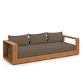 Modway Tahoe FSC Certified Acacia Wood Patio Ottoman