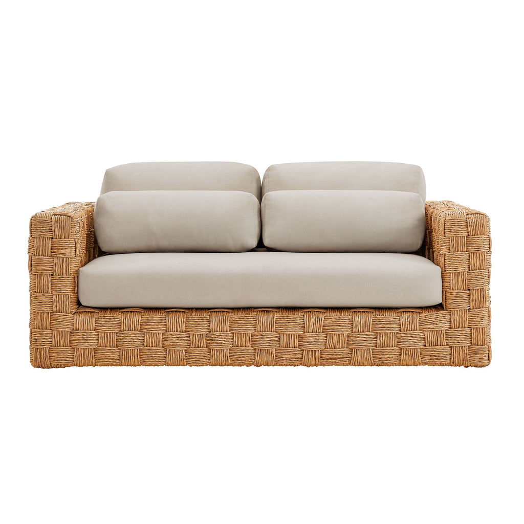 Modway Thames Weather Resistant Wicker Patio Loveseat