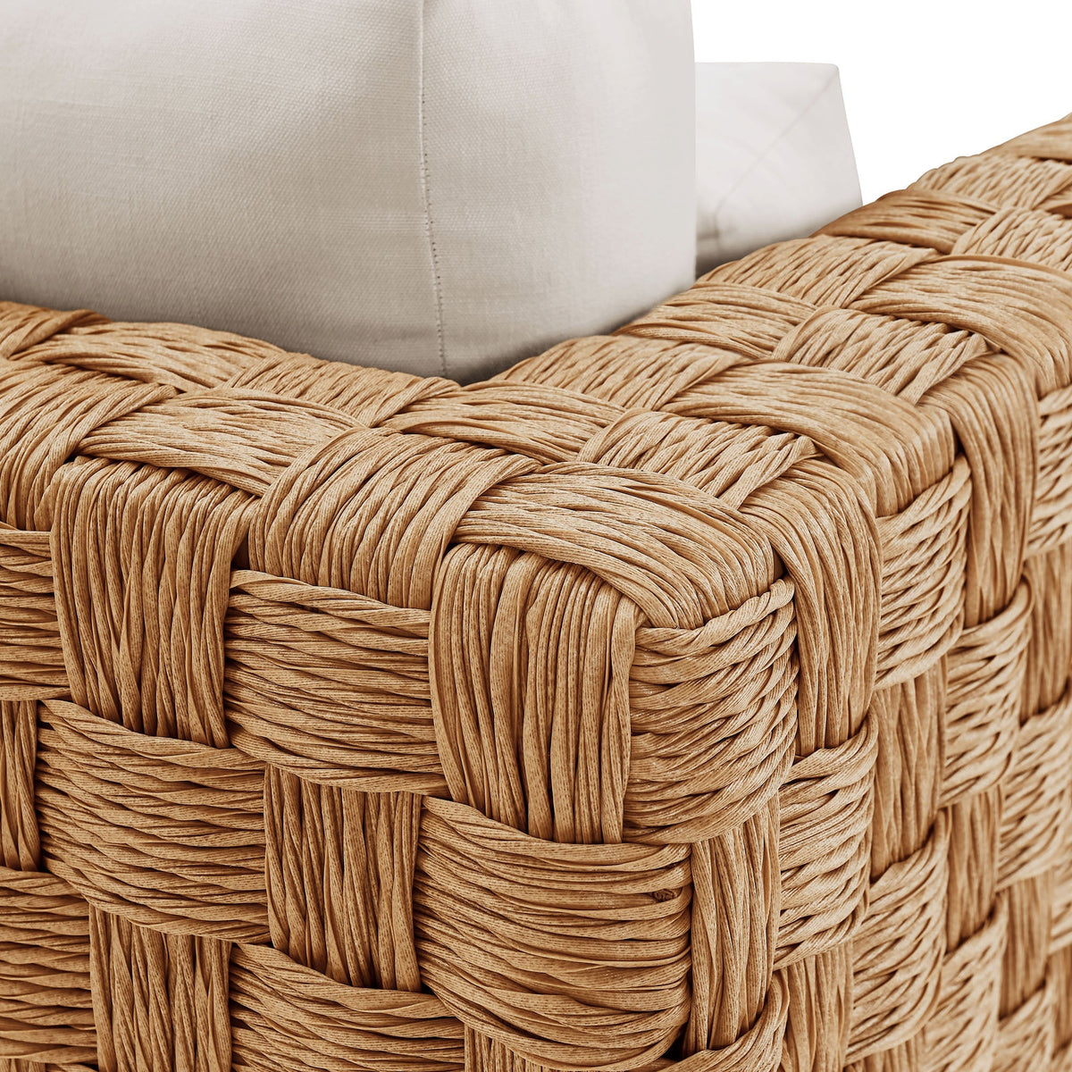 Modway Thames Outdoor Rattan Armchair With Durable Aluminum Frame