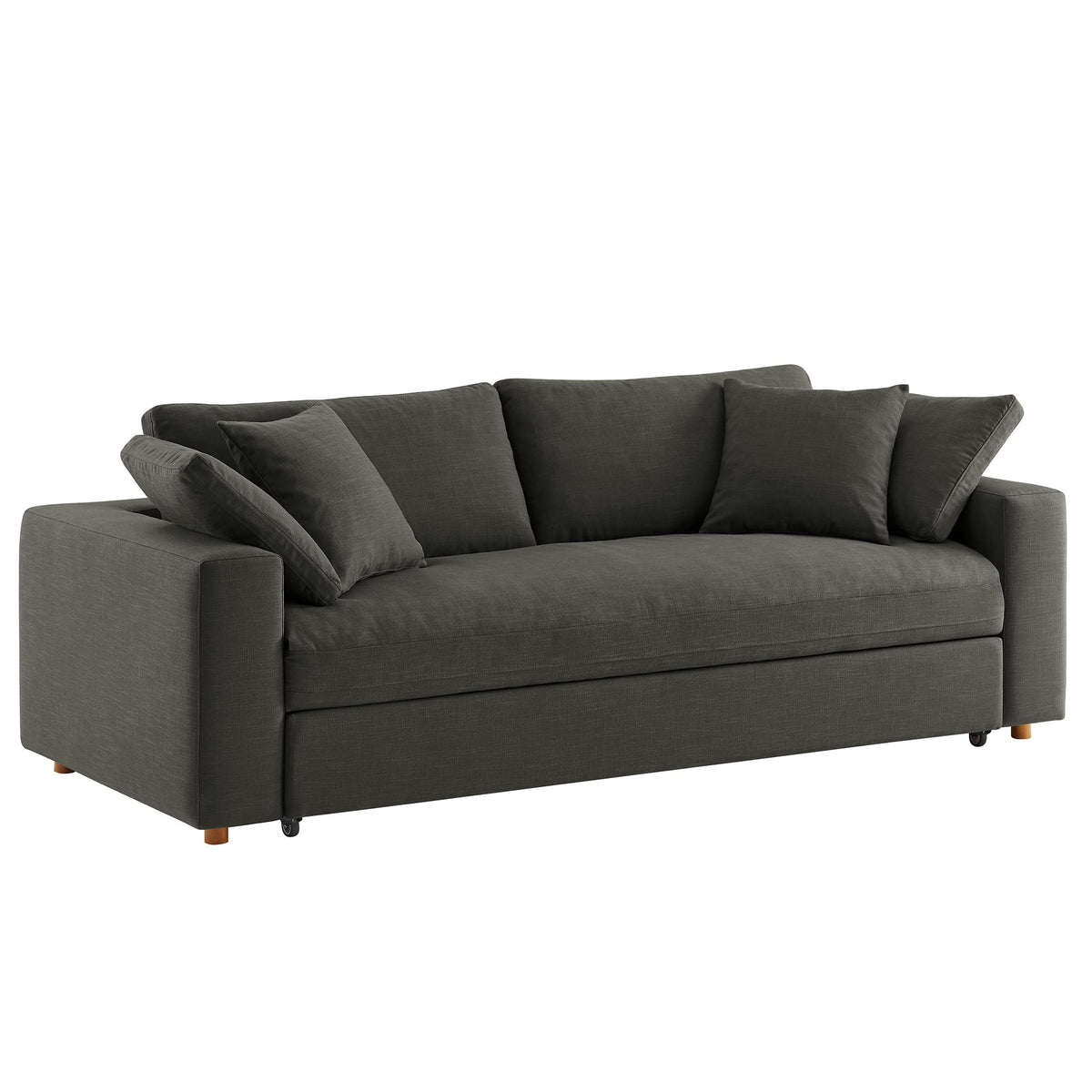 Modway Commix Down Filled Overstuffed Sleeper Sofa