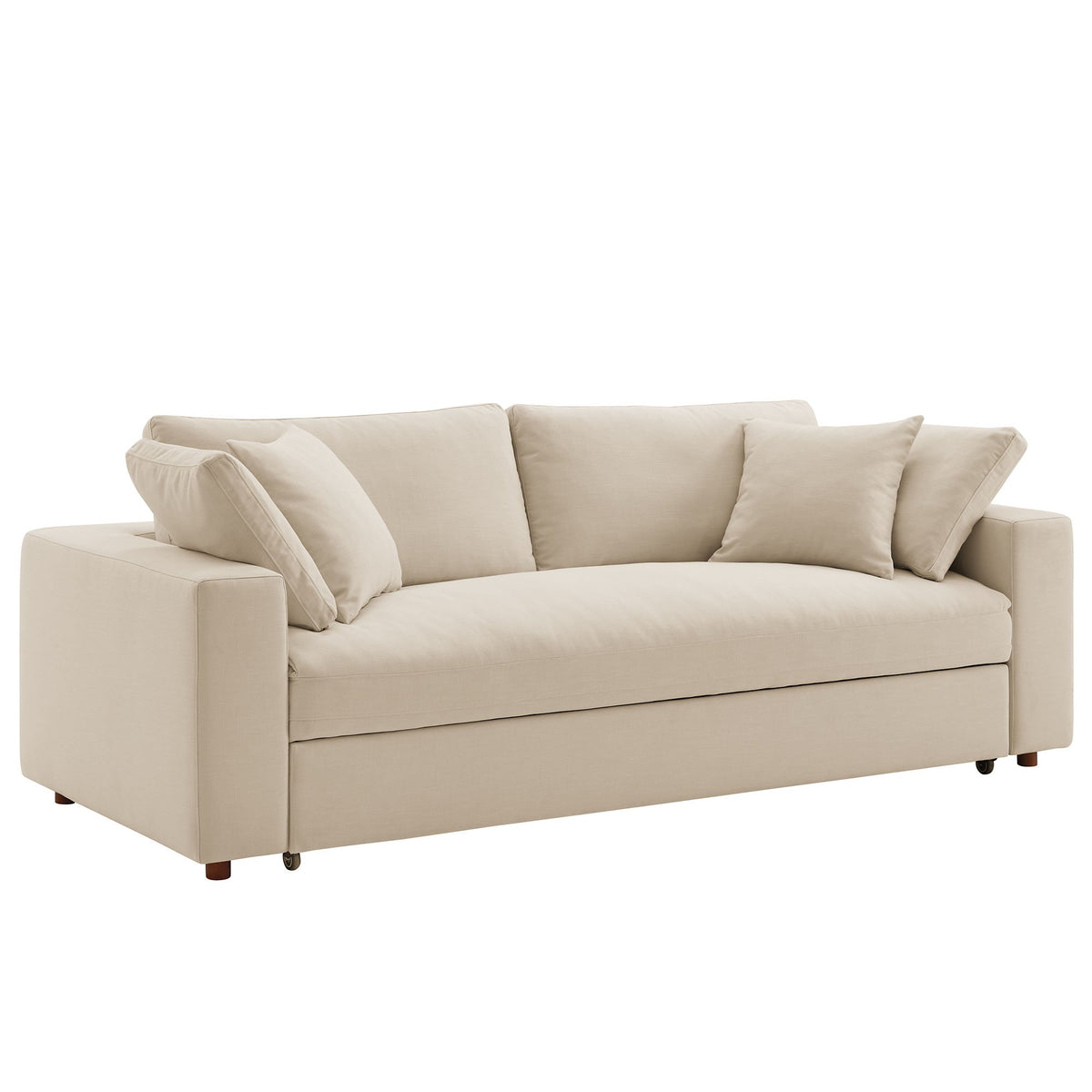 Modway Commix Down Filled Overstuffed Sleeper Sofa