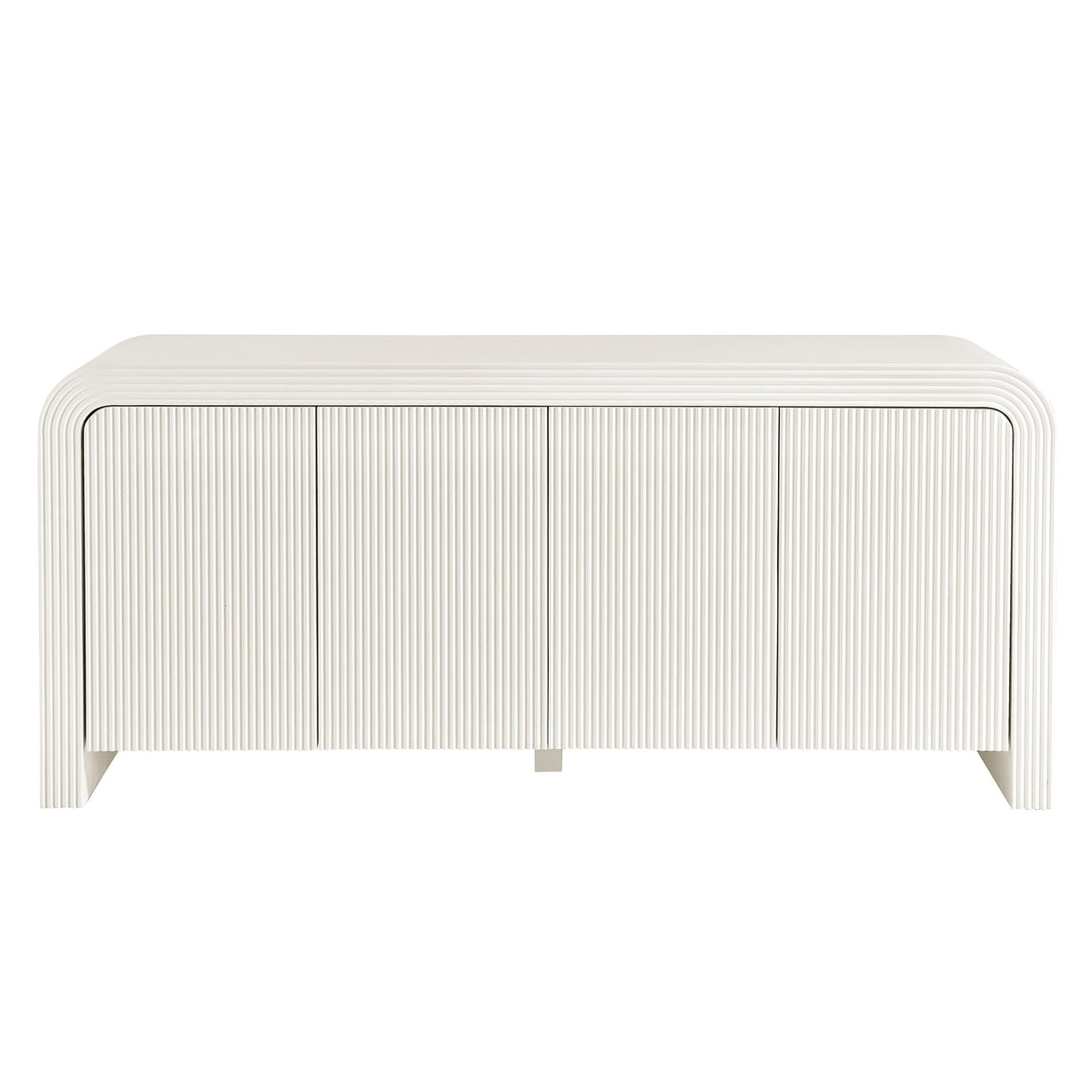 Modway Waterflute 70 Inch Fluted Modern Sideboard Cabinet