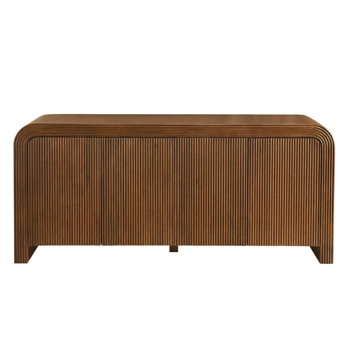 Modway Waterflute 70 Inch Fluted Modern Sideboard Cabinet