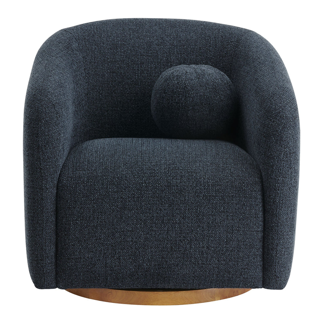The Modway Holland Swivel Chenille Fabric Armchair
