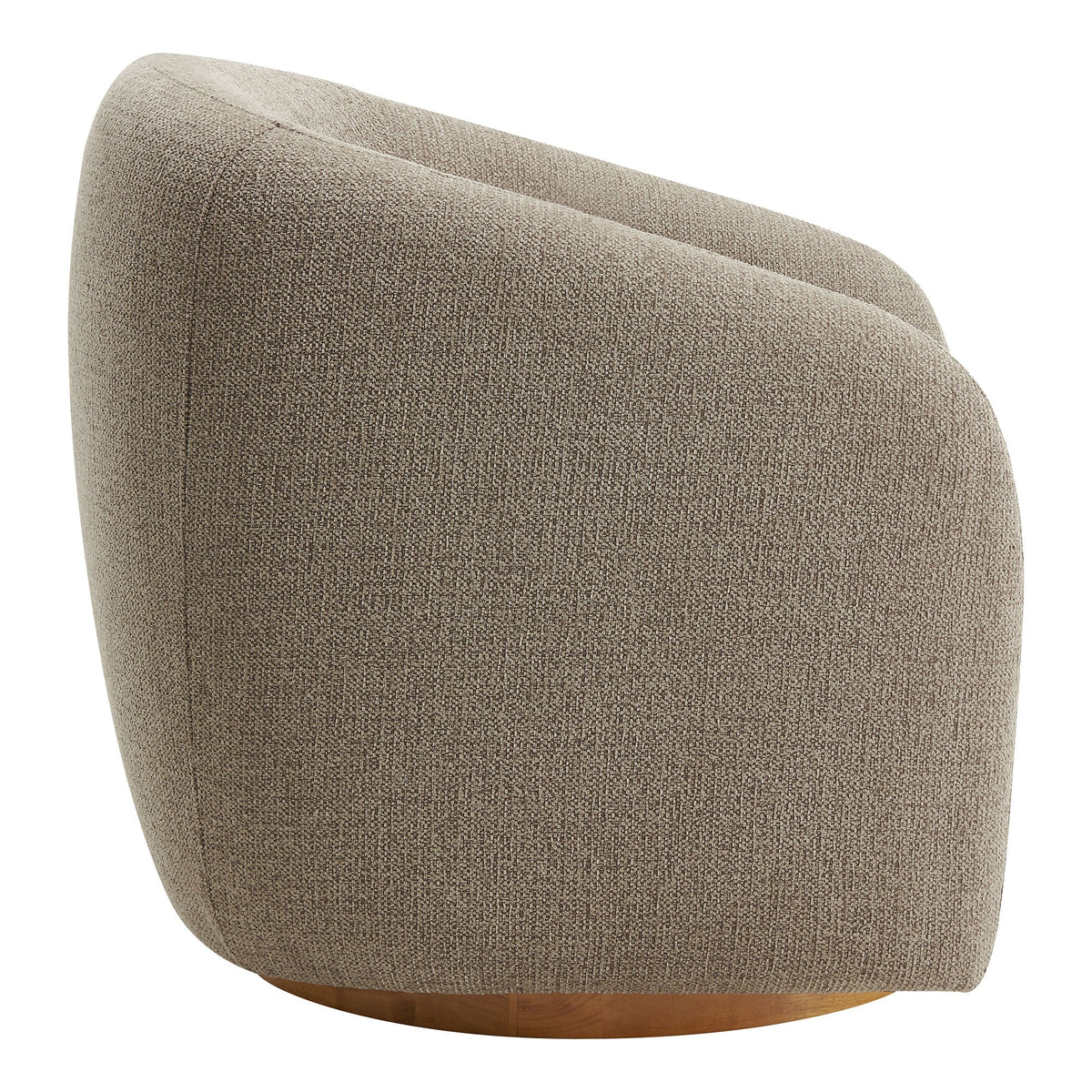 The Modway Holland Swivel Chenille Fabric Armchair