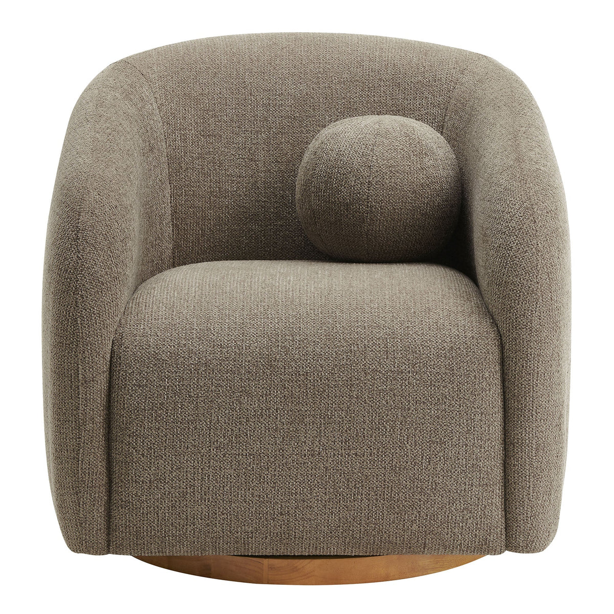 The Modway Holland Swivel Chenille Fabric Armchair
