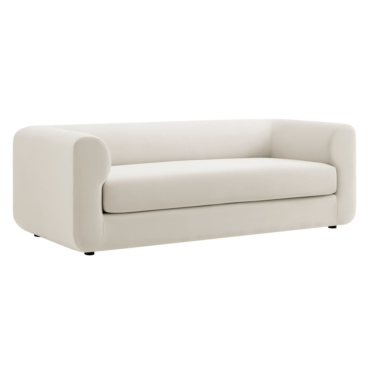 Modway Leif 89 Inch Performance Velvet Upholstered Sofa