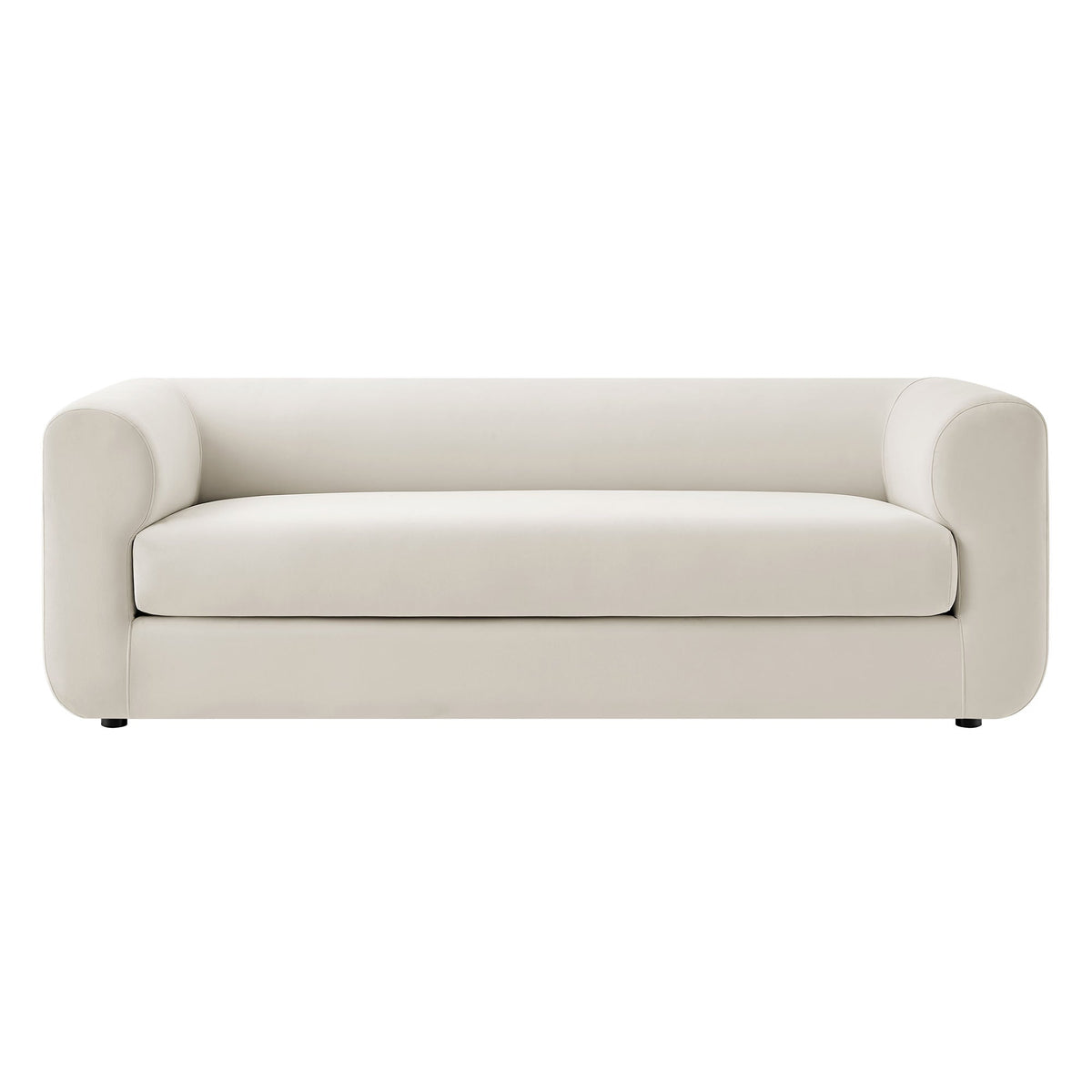 Modway Leif 89 Inch Performance Velvet Upholstered Sofa