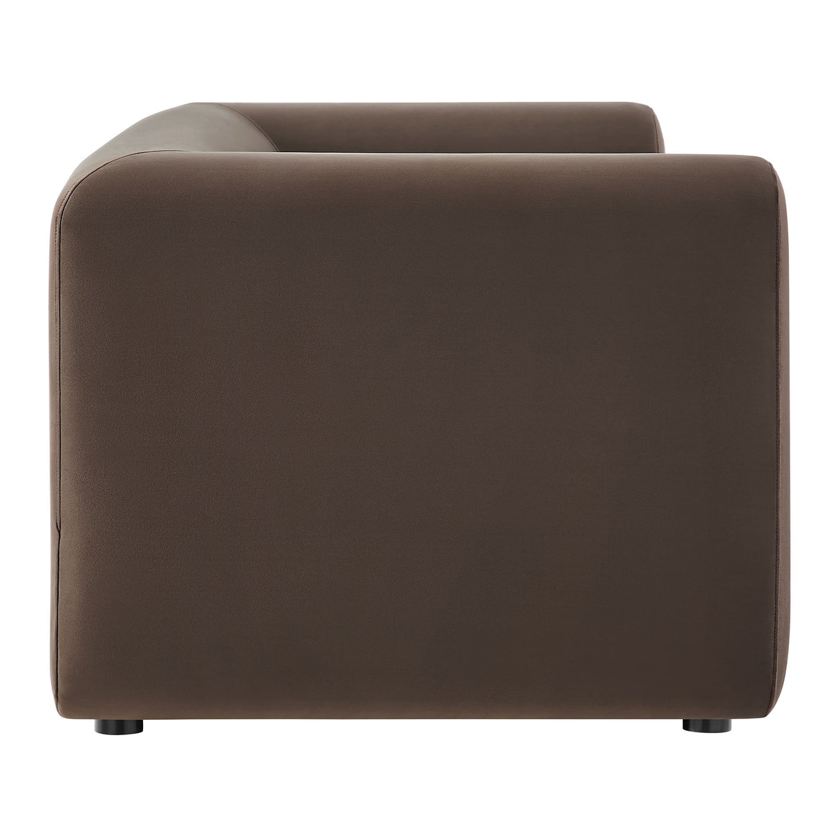 Modway Leif 89 Inch Performance Velvet Upholstered Sofa