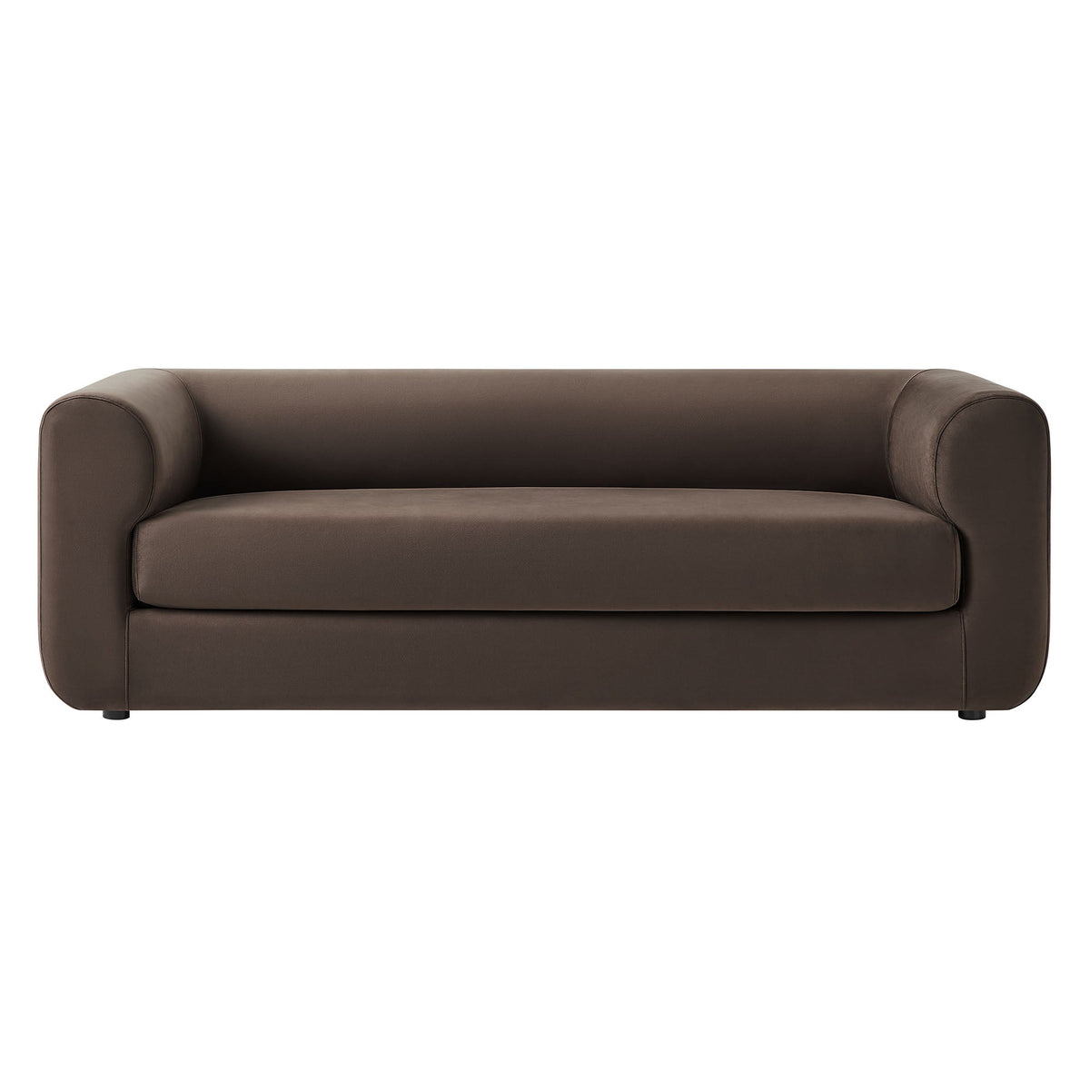 Modway Leif 89 Inch Performance Velvet Upholstered Sofa